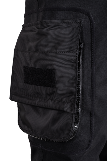 Large triple pocket for technical diving