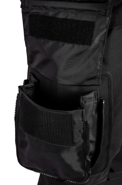 Large triple pocket for technical diving